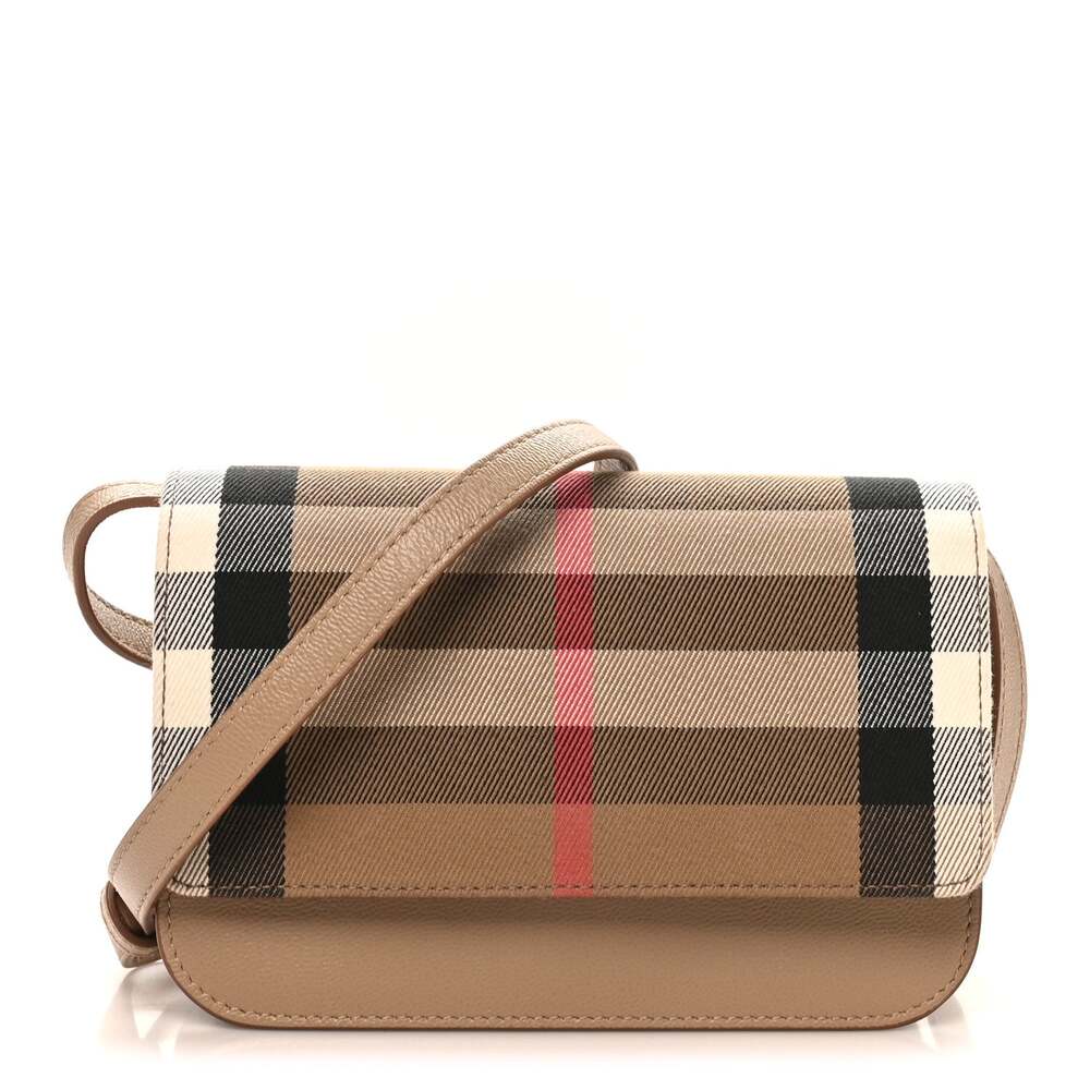 Burberry Grained Calfskin House Check #257871B77B
